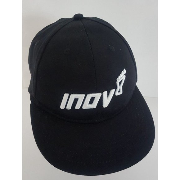 INOV8 All Terrain Black Cap Hat Large Adult Unisex Adjustable 100% Cotton - Picture 5 of 12
